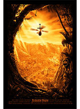 Sérigraphie Jurassic Park par Kevin Wilson