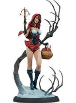Statuette du petit Chaperon Rouge de J. Scott Campbell