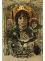 Art print Seigneur des anneaux : les deux tours par Juan Burgos