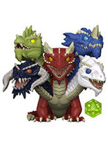 Figurine Funko Pop Dungeons & Dragons Super & Die Tiamat 