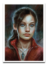 Art Print de Claire Redfiel dans Resident Evil par Inna Vjuzhanina