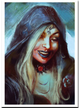 Art Print de Bela dans Resident Evil par Inna Vjuzhanina