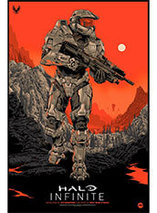 Sérigraphie Halo Infinite par Ken Taylor