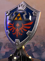 Réplique 1:2 du bouclier Hylien dans The Legend of Zelda : Breath of the Wild 