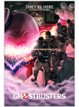 Art giclée SOS Fantômes par Sam Gilbey