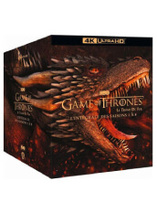 Coffret intégrale de la série Game of Thrones en blu-ray 4K