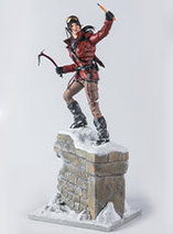 Statuette de Lara Croft dans Rise of the Tomb Raider par Gaming Heads