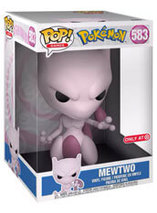 Figurine Funko Pop Jumbo Pokémon de Mewtwo