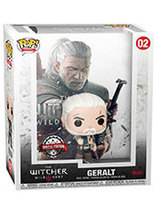 Figurine Funko Pop (n°2 collection vitrine) de Geralt dans le jeu The Witcher 3 