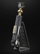 Réplique du sabre laser d'Obi-Wan Kenobi - Hasbro Star Wars The Black Series Force FX Elite