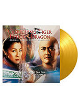 Tigre et Dragon - bande originale vinyle jaune