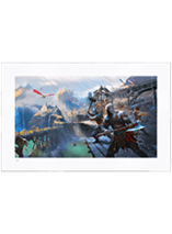 Art print God of War Ragnarök : L'évasion de Týr