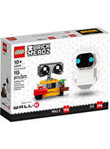 Figurines LEGO BrickHeadz de Wall-e & Eve