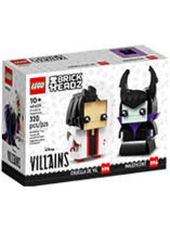 LEGO BrickHeadz de Cruella et Maléfique