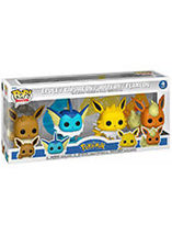 Pack 4 figurines Funko Pop Pokémon évoli