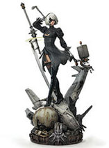 Statuette en résine de 2B dans NieR: Automata par Prime 1 studio