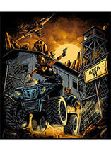 Poster quartier haute sécurité de la zone 51 de Tomb Raider 3