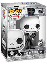 Figurine 25ème anniversaire de Funko Pop - Jack Skellington dans L'Étrange Noël de monsieur Jack