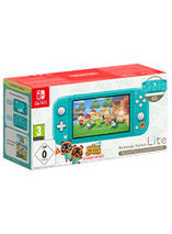 Console Nintendo Switch Lite Turquoise Animal Crossing New Horizons