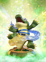 Statuette de Crocodile Jumbo dans Banjo-Kazooie