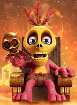 Statuette de Mumbo Jumbo dans Banjo-Kazooie