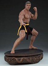 Statuette de JCVD dans Bloodsport et Kickboxer par PCS