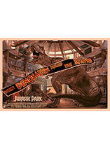 Sérigraphies Jurassic Park par Juan Carlos Ruiz Burgos