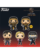 Figurines Funko Pop Mortal Kombat (film 2021)