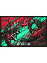 Sérigraphie artwork Justice League version Zack Snyder