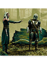 Sérigraphie “Il n’y a plus beaucoup de Jedi” dans la série The Mandalorian