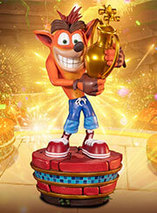 Statuette de Crash Bandicoot dans Crash Team Racing par F4F