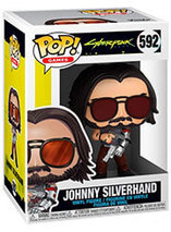 Funko Pop de Johnny Silverhand dans Cyberpunk 2077