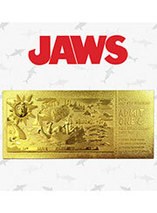 Ticket en Or 24k pour les régates annuelles d’Amity Island dans les Dents de la mer