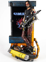 Statuette en résine de Johnny Silverhand dans Cyberpunk 2077 par Purearts
