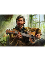 Art Print de Joel dans The Last of us Part 2 par Inna Vjuzhanina