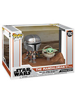 Figurine Star Funko Pop Wars The Mandalorian et l’enfant (Bébé Yoda)