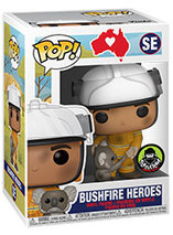 Figurine Funko Pop Koala et Pompier Australien