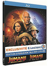 Jumanji 1 et 2 – steelbook édition spéciale Leclerc