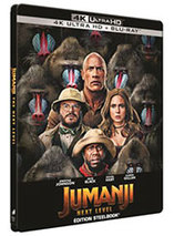 Jumanji 2 Next Level – steelbook édition spéciale Fnac