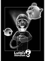 Sérigraphie phosphorescente Luigi’s Mansion 3