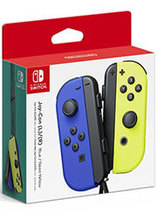Paire de Manettes Joy-con switch Bleu et Jaune Néon
