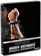 Haute sécurité – steelbook édition limitée blu-ray 4K Ultra HD