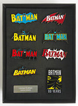 Coffret de pins et cartes 80ans de Batman