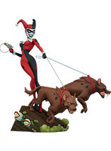 Figurine Harley Quinn dans la série animée des années 2000 par Sideshow