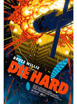 Piège de cristal (Die Hard) – Lithographie limitée par Florey