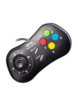 Manette noire Neo Geo Mini