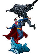 Diorama Batman vs Superman par Sideshow