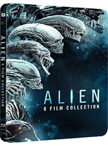 L’intégrale des 6 films Alien – Steelbook