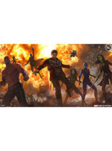 Guardians of the Galaxy Vol. 2 – Premium art print par Sideshow