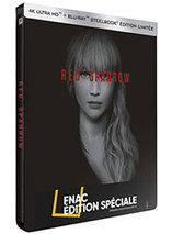 Red Sparrow – steelbook édition spéciale Fnac